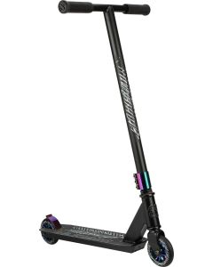 Nijdam Stuntstep Brushed Arrow Zwart/Neo-chrome