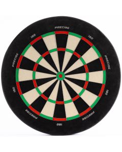 Precise180 Endorphine Dartbord met witte nummering incl. 4 magnetische houders