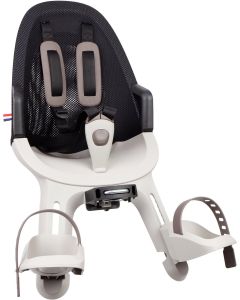 Qibbel Air Fietsstoeltje Voor - Pebble Grey