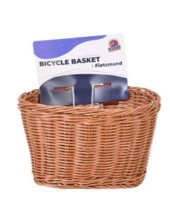 Volare Rieten fietsmandje