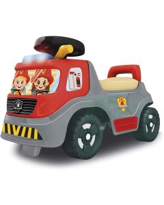 Smoby Brandweerwagen Kinderauto met sirene, verlichting en elektronische lichtbalk