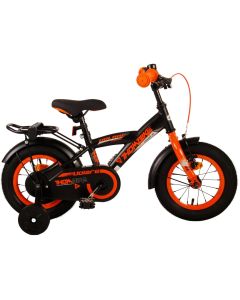Volare Thombike Kinderfiets - Jongens - 12 inch - Zwart Oranje