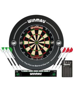 Winmau Diamond Plus Professioneel dartbord surround set - foto 9